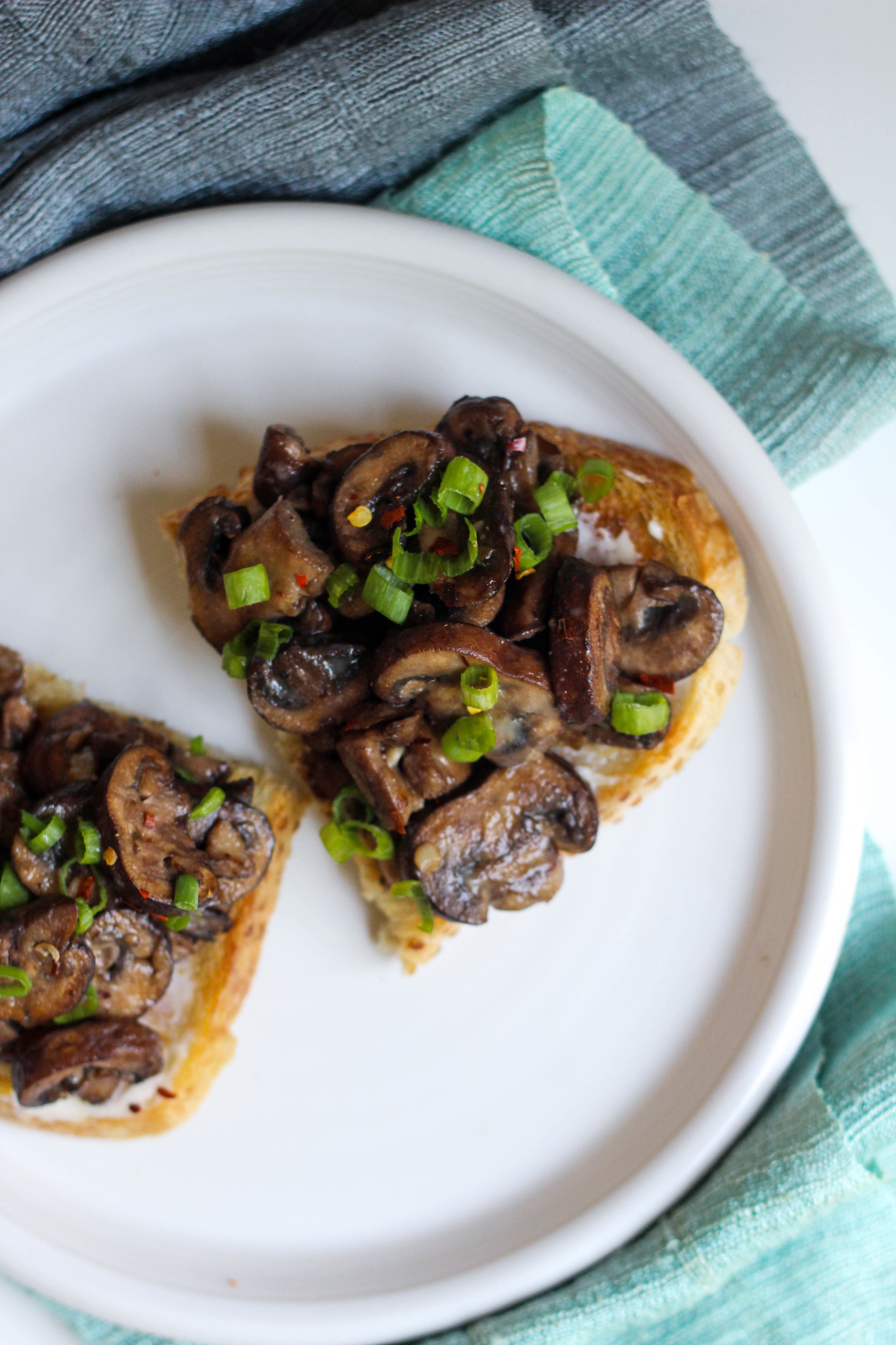 Garlicky Mushrooms on Toast — Freckled Italian